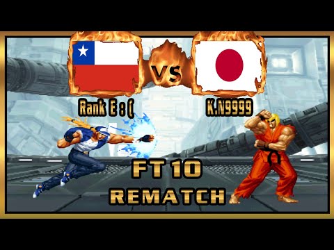 SVC Chaos: SNK VS Capcom - Rank E : ( (CHL) VS (JPN) K.N9999 [svcplus] [Fightcade] [FT10] [Rematch]