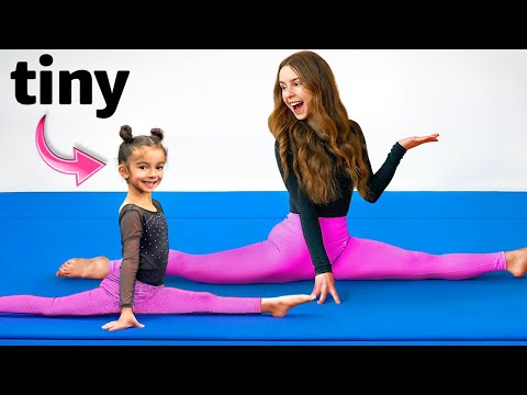 I Challenged the World's Smallest Gymnast!