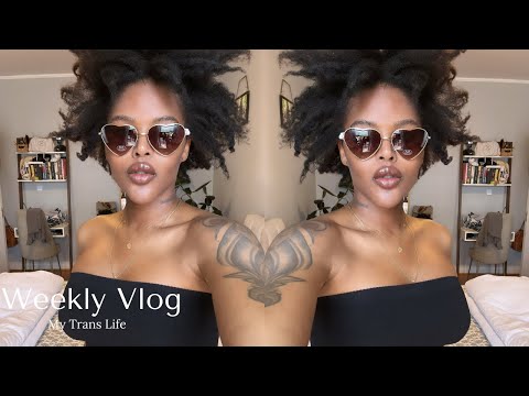 Transgender Vlog | Living Alone Diaries | 4C Hair | Target Haul