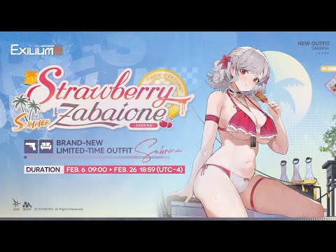 Girls' Frontline 2: Exilium | Sabrina's Outfit Showcase | Strawberry Zabaione