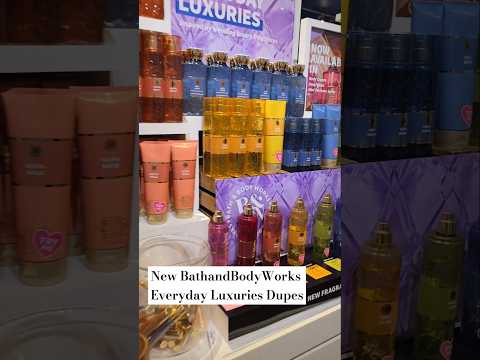 I tried the NEW BathandBodyWorks mists inspired by designer perfumes