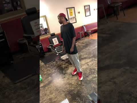 Homeless man “Sneak” Freestyles in St. Louis Barbershop Part 2