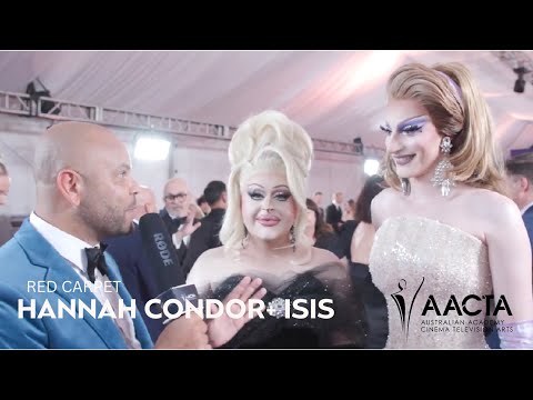 Hannah Conda and Isis on the Red Carpet | 2024 AACTA Awards