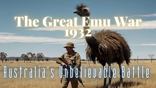 The Great Emu War 1932: Australia's Unbelievable Battle Against Flightless Birds