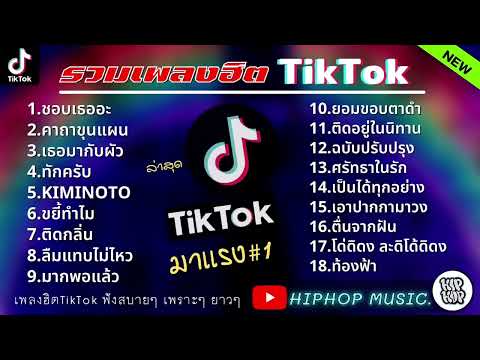 รวมเพลงฮิต tiktok มาแรง #ชิวๆร้านเหล้า