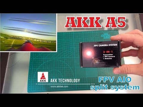 AKK A5 FPV AIO camera with vtx  - split system