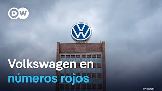 La automotriz alemana Volkswagen pierde 12,400 millones de euros