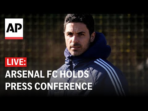 LIVE: Arsenal holds press conference ahead of Premier League match