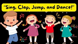 Sing, Clap, Jump, and Dance! | Fun Kids Action Song | BooBooABC #kidsactionsongs #singanddance