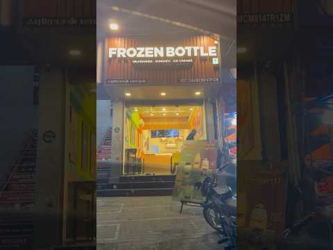 FROZEN BOTTLE | ERODE🧋#frozenbottle #erode #icecreamspots #coupledate #tamilreel #icecreamshorts