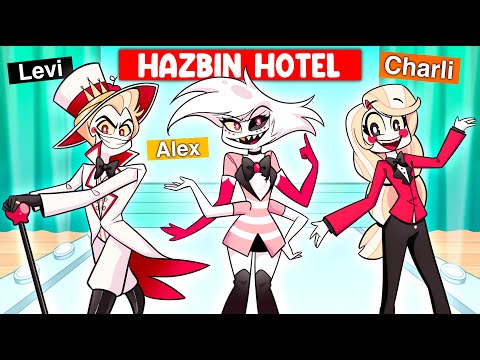 Alex & The Squad Dress HAZBIN HOTEL in DRESS TO IMPRESS