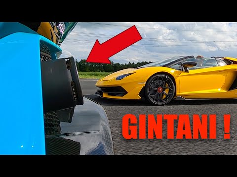 Lamborghini Aventador SVJ Gintani PURE SOUND - Accelerations And Downshifts