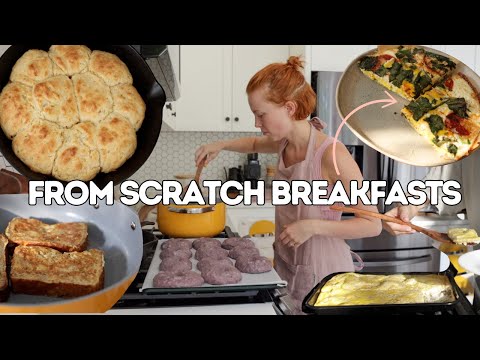 Scratch Made Breakfast Ideas | Mom of 5