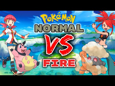 We Only Catch Fire or Normal Type Pokemon... Then We FIGHT!