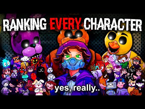 Ranking Every FNAF Character From Worst To Best