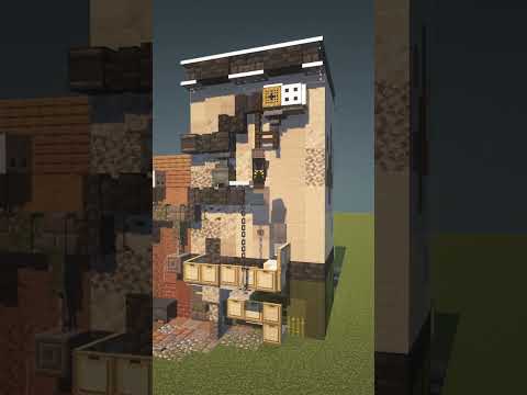 Minecraft downtown build #minecraft #build #tutorial