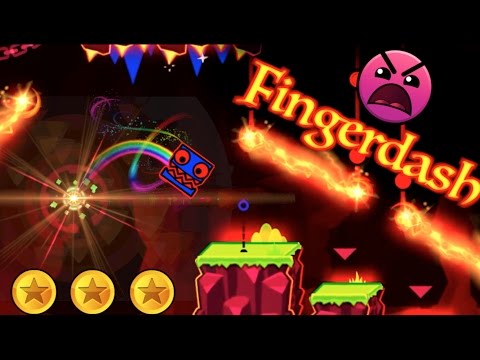 Geometry Dash | Fingerdash + All Coins!