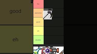 Terraria SOLAR ECLIPSE Tier List! #terraria #shorts