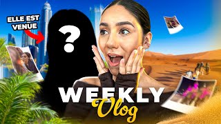 MES COPINES DÉBARQUENT À DUBAÏ (elles m'ont fait une surprise) | WEEKLY VLOG