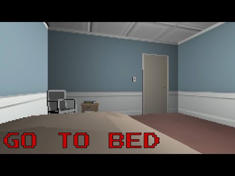 GO TO BED - Full Game Walkthrough (All Endings) - No Commentary