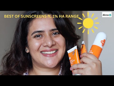 TOP 3 SUNSCREENS by Derma Co. |DrSmileup|