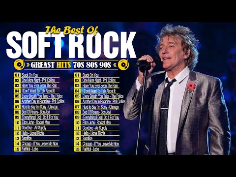 Soft Rock Ballads 70s 80s 90s - Lionel Richie, Michael Bolton, Rod Stewart, Elton John, Bee Gees