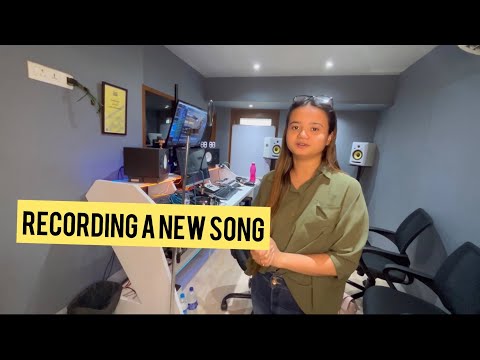 Recorded a new Song | Srishti Bhandari VLOG | V2