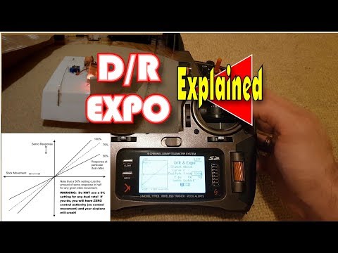 Dual Rates and Expo on Spektrum radios explained