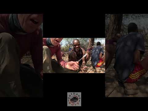 10 Days learning Primitive Survival Skills in Tanzania  #survival