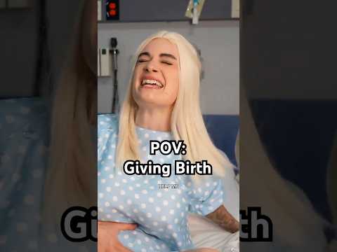 POV: Giving Birth. Part 4. #skit #comedy #funny #doctor