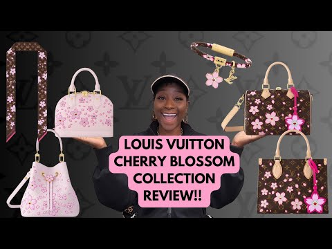 😱🚨 MARQUITA LV LUXURY: LOUIS VUITTON 🍒 CHERRY BLOSSOM 🌸 COLLECTION LOOK BOOK 📖 REVIEW