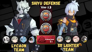 Lycaon Soldier 11 Lighter Shiyu Defense Stage 6 - 7 | Zenless Zone Zero v1.3