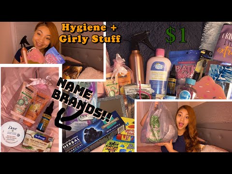 Dollar Tree Haul + Giveaway!! (Reviews,hygiene,girly stuff & more)