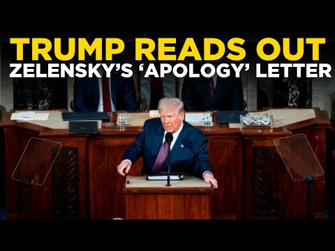 Trump LIVE | Trump SHOCKS Zelensky, Pulls Out ‘Apology Letter’ | Russia-Ukraine War | US News LIVE