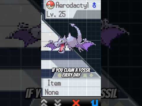 Unlimited Fossils in Pokémon Black