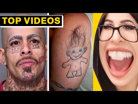 Dumbest Tattoos People Actually Got | SSSniperWolf