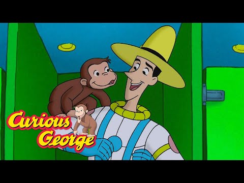 The Important Space Mission 🐵 Curious George 🐵 Kids Cartoon 🐵 Kids Movies