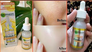 Garnier Vitamin C Serum Honest Review |NON SPONSORED |Vitamin C 30x Booster Serum Benefits