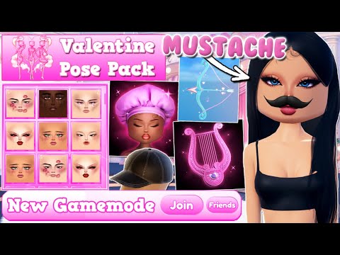 The VALENTINE'S UPDATE Is Adding 30+ Items and Features To Dress To Impress!