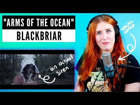 haunting af... first time hearing Zora Cock | Vocal Analysis of BLACKBRIAR "Arms of the Ocean"