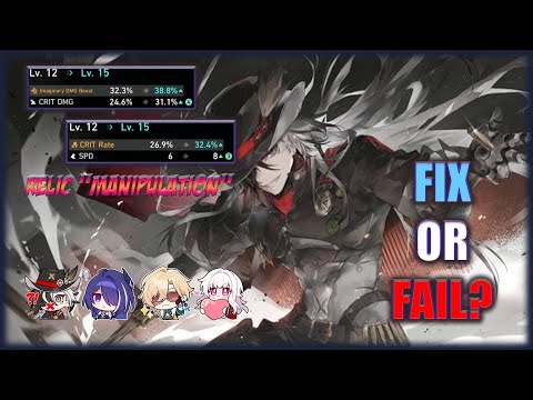 Relic “Manipulation” Doing it Myself | Honkai: Star Rail Account Review