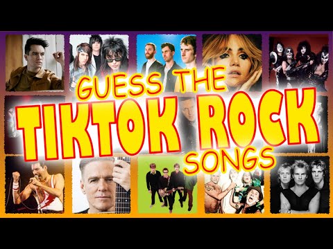 Guess The Most Popular Tiktok Rock Songs