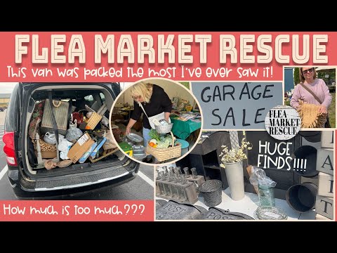 HUGE GARAGE SALE FINDS-YARD SALE PICKING-FLIPPING FOR PROFIT-SHOP THE GARAGE SALES WITH ME