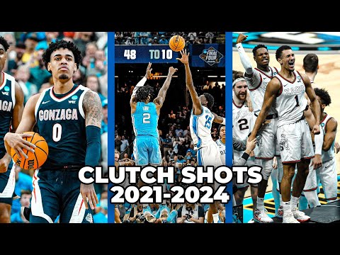 Best March Madness clutch shots in the last four seasons (2021-2024)