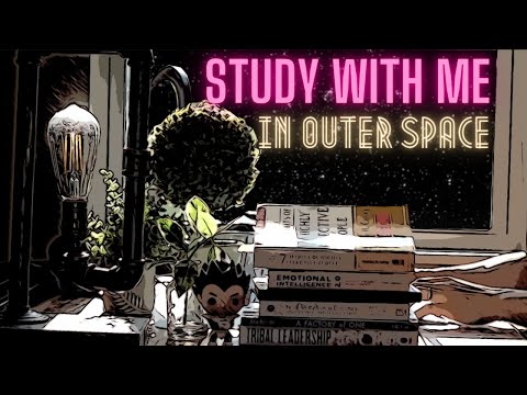 Study with me in OUTER SPACE (lofi hip hop beats + calm music)