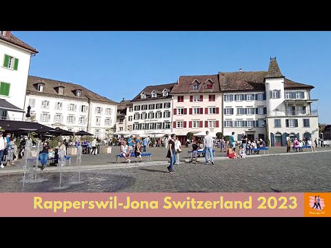 Rapperswil-Jona Switzerland | 4KD HD | ZURICH | Here We Go Walks 2023