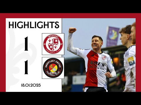 Woking 1-1 Ebbsfleet United | Match Highlights