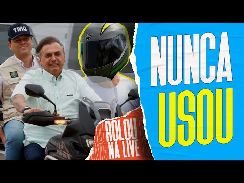 BOLSONARO LANÇA CAPACETE COM PRESENÇA DE TARCÍSIO E CAUSA REVOLTA NAS REDES SOCIAIS | Galãs Feios