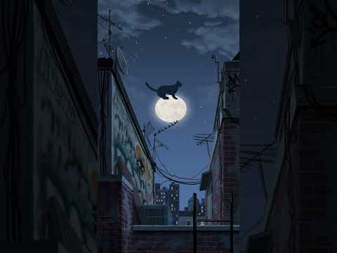 Luna 🌕#animation #lofi #chillmusic #shorts