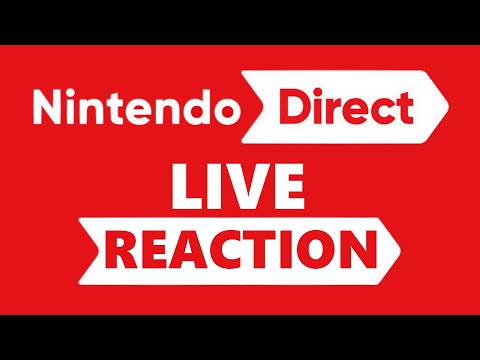 Nintendo Direct LIVE REACTION! OMG!